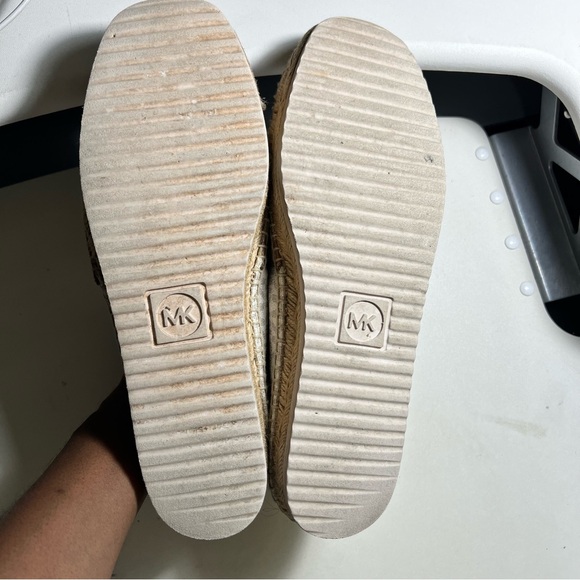 Michael Kors Lenny logo slip on Espadrille Shoes - Picture 8 of 8